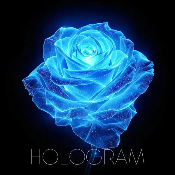 Hologram cover art